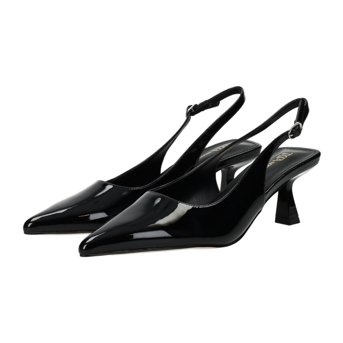Décolleté sling back Donna Tata Italia Nero