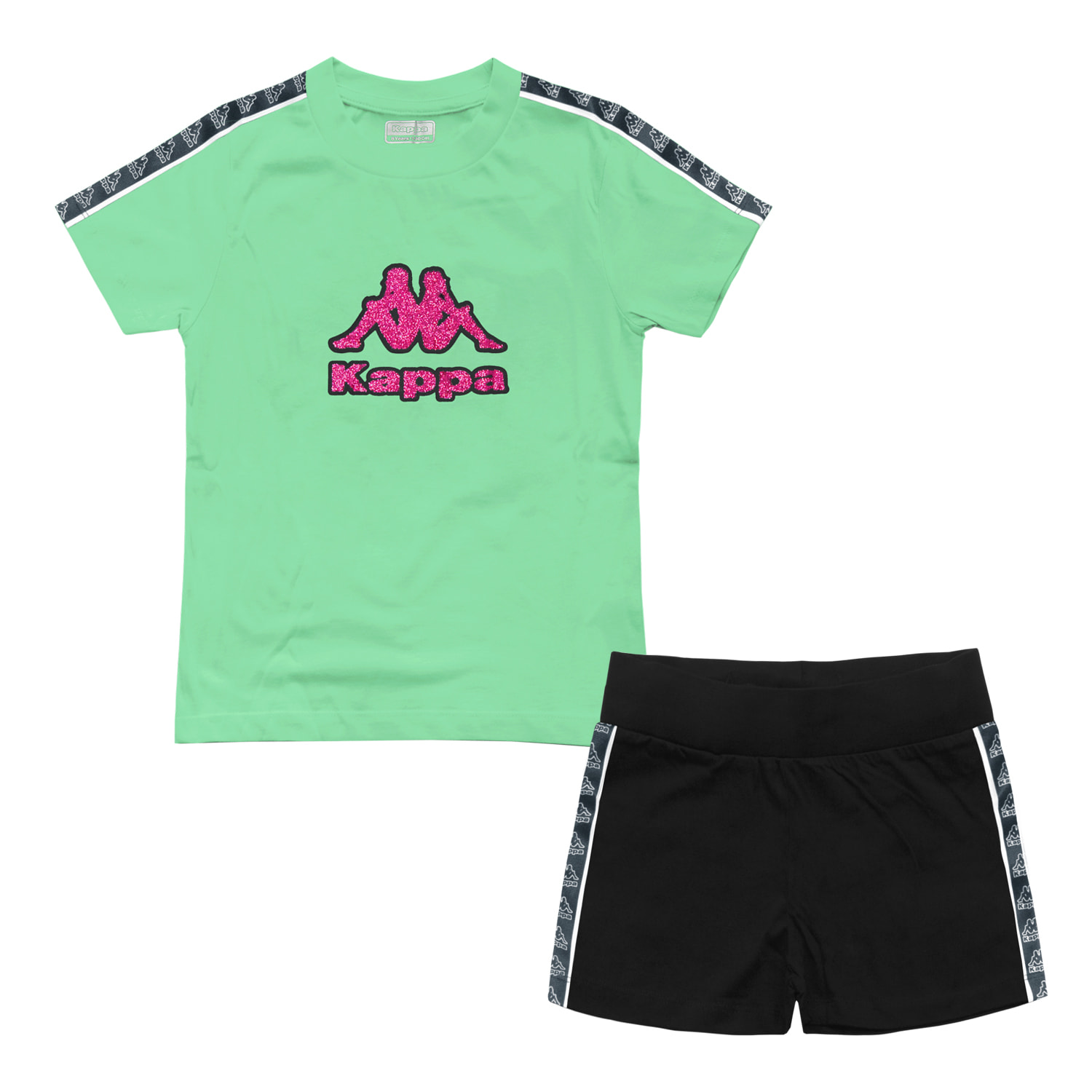Completo Corto Bimba Ragazza KAPPA Cotone