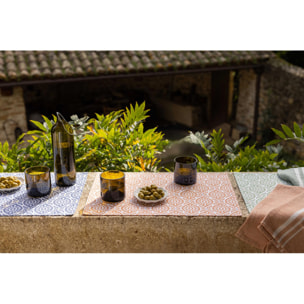 Set de table enduit Citrus recyclé