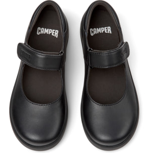 Bailarinas - CAMPER Spiral Comet - Negro - Cuero liso