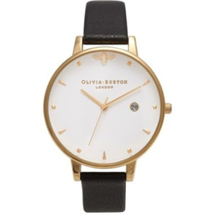 Reloj Olivia Burton OB16AM86 Mujer Analogico Cuarzo con Correa de Cuero