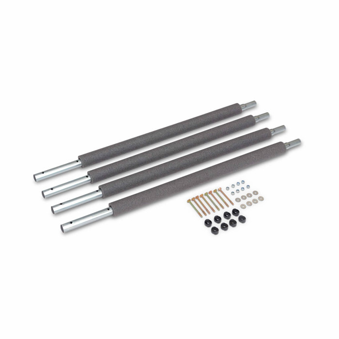 Lot de 4 montants inférieurs pour filet de sécurité trampolines 180 à 250cm