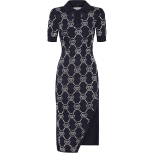 PHILIPP PLEIN Vestido de punto MONOGRAM