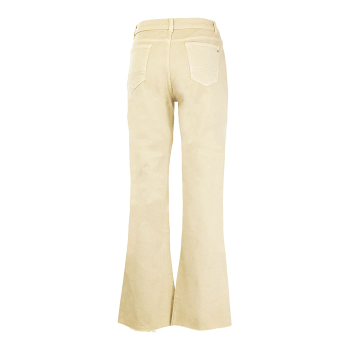 REIGN pantalone donna ecru'