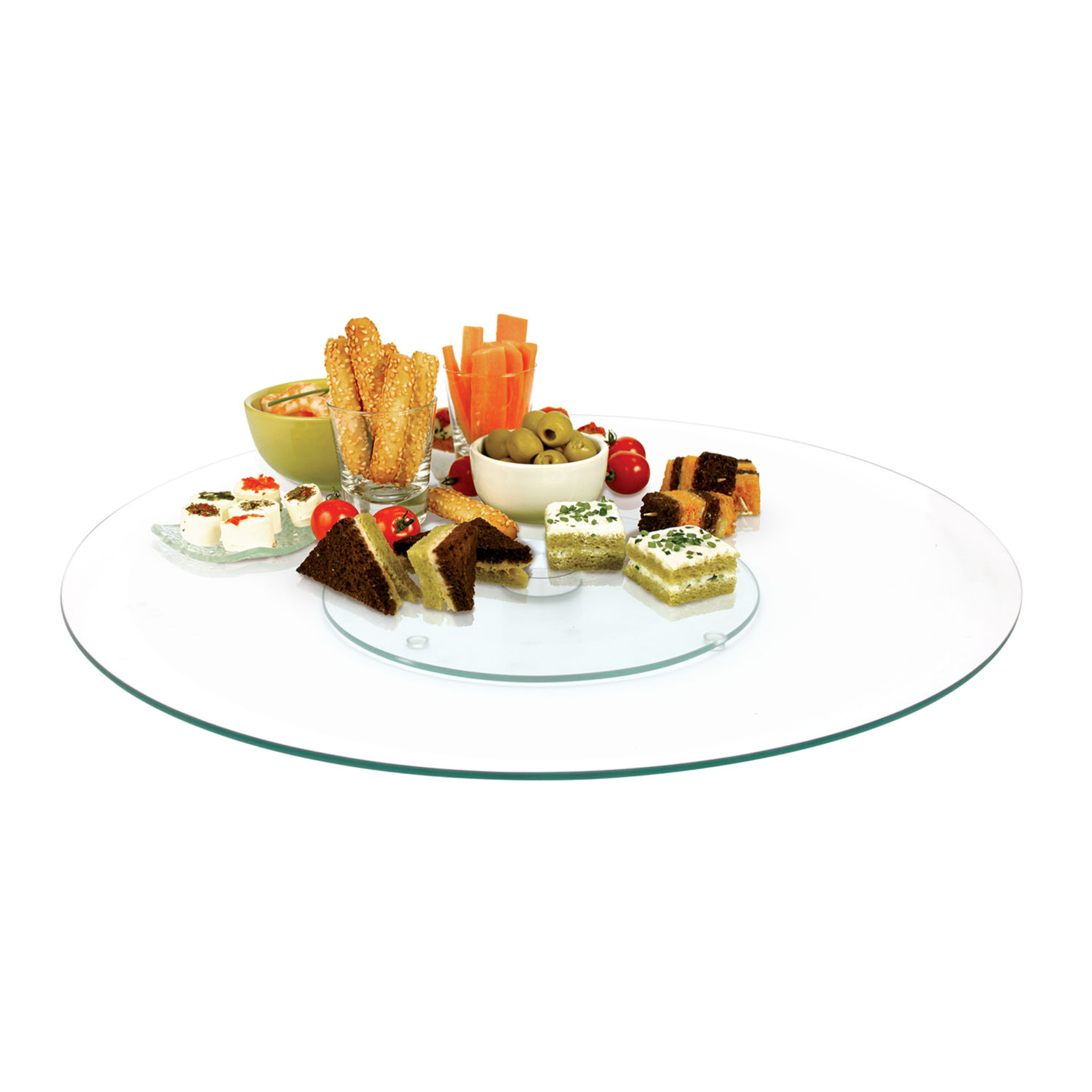 Plateau Verre Tournant 45cm