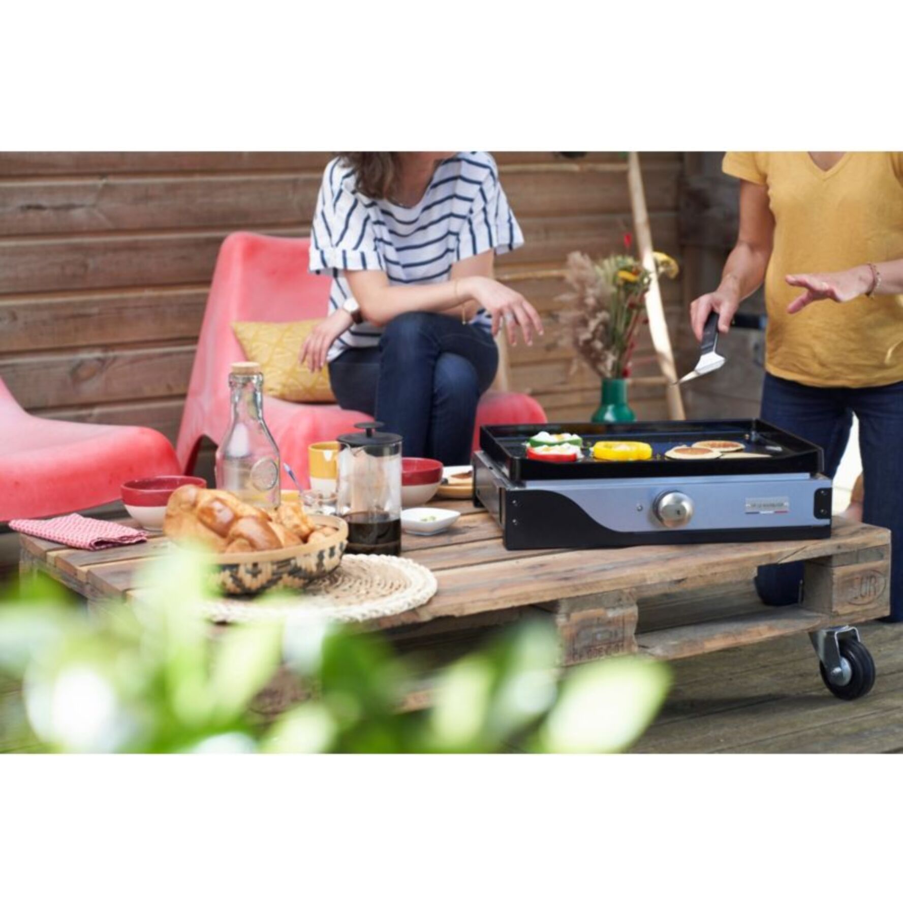 Plancha électrique LE MARQUIER La petite francaise 150DUO PLFE150DPV2
