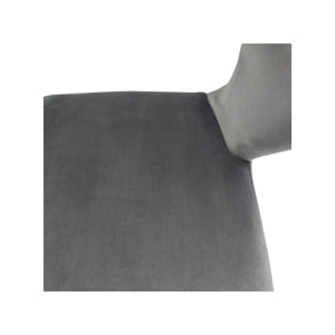 Chaise en velours avec accoudoirs - VALENTINA