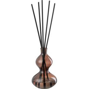 J-Line Bâtonnets parfumés Li-Ly Land - verre - brun - small