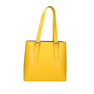 Borsa a spalla da donna - Modello Germana - 100% pelle - 35.0 x 33.0 x 15.0 cm