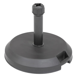 Pied de parasol "Haulio" 29kg noir