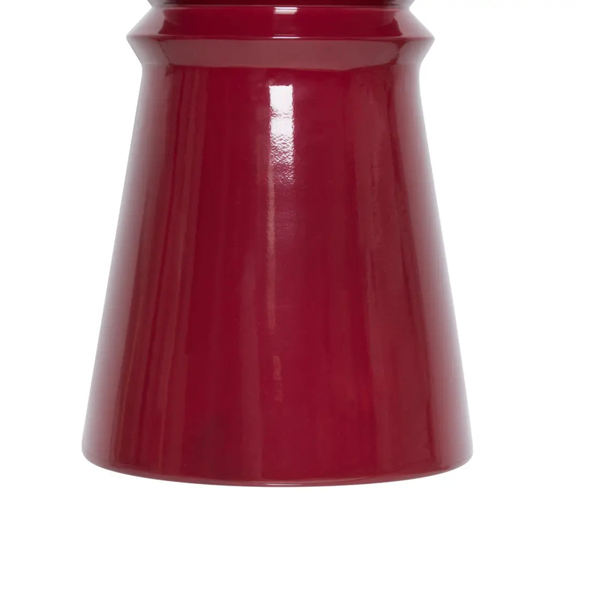 Table d'appoint Jaya ronde D.38cm grenat
