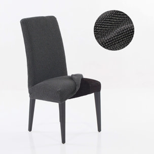 Funda Elástica para silla con RESPALDO pack2 unidades modelo HELENA