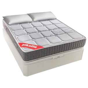 Colchón Muelles Ensacados + Canapé Abatible + Almohada | ENVIO, ENTREGA Y RETIRADA INCLUIDO | Troas
