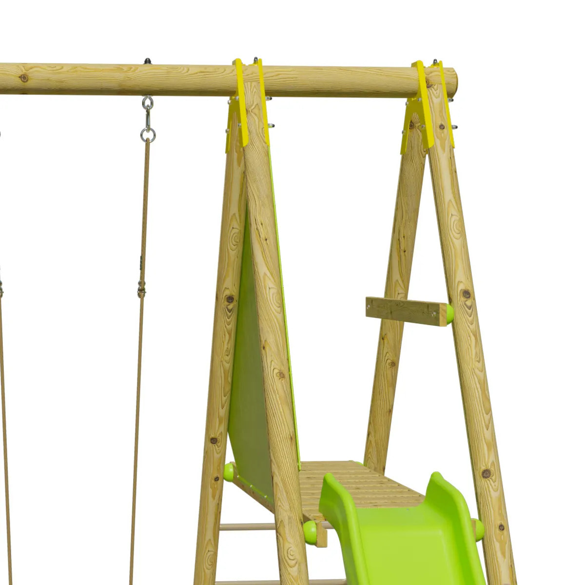 Balançoire en bois 2,30 m Topwood DANI - 4 enfants