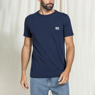 T-SHIRT VINTAGE CON PATCH CAPSULE CARRERA THE BLUE AGE REPLICA