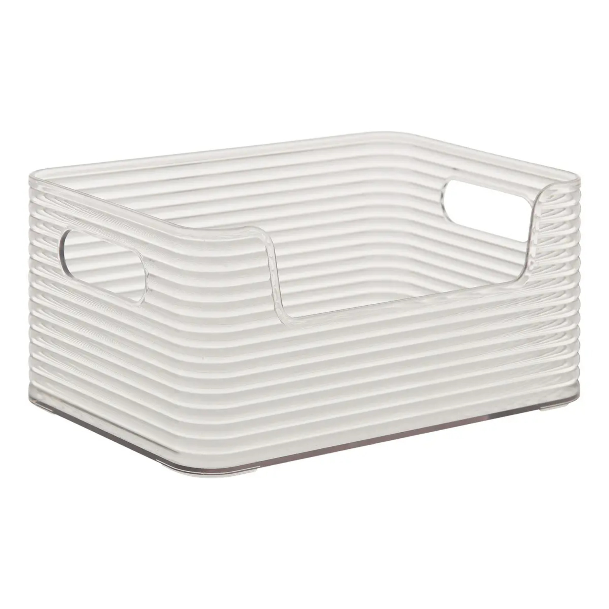 Organiseur Plastor avec poignées 15,2x10,5x22,5cm transparent