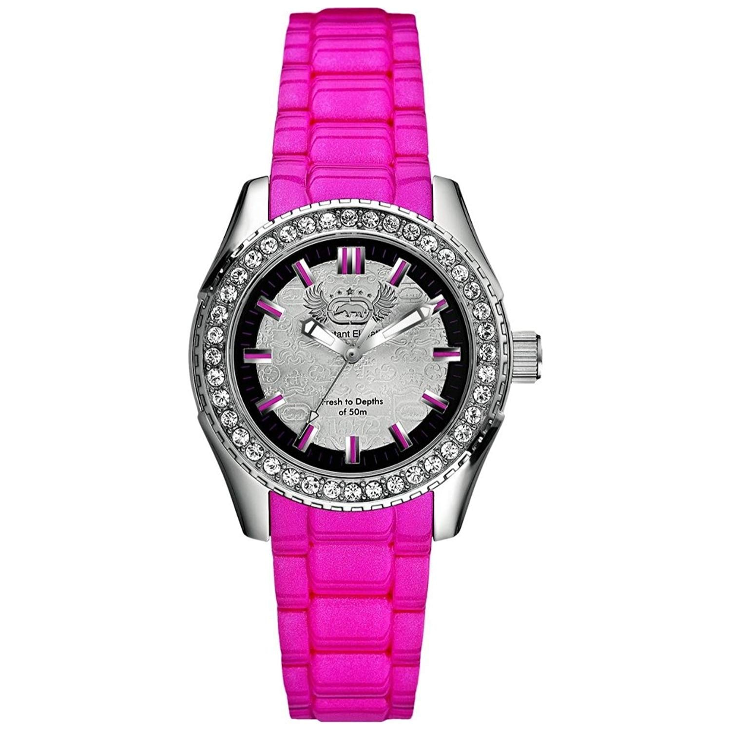 Reloj Marc Ecko E11599M3 Mujer Analogico Cuarzo con Correa de Silicona