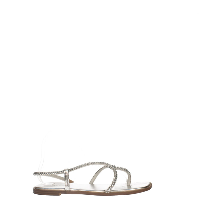 Sandali Donna Tata Italia Argentato