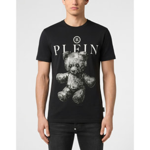 PHILIPP PLEIN Camiseta de cuello redondo y manga corta TEDDY