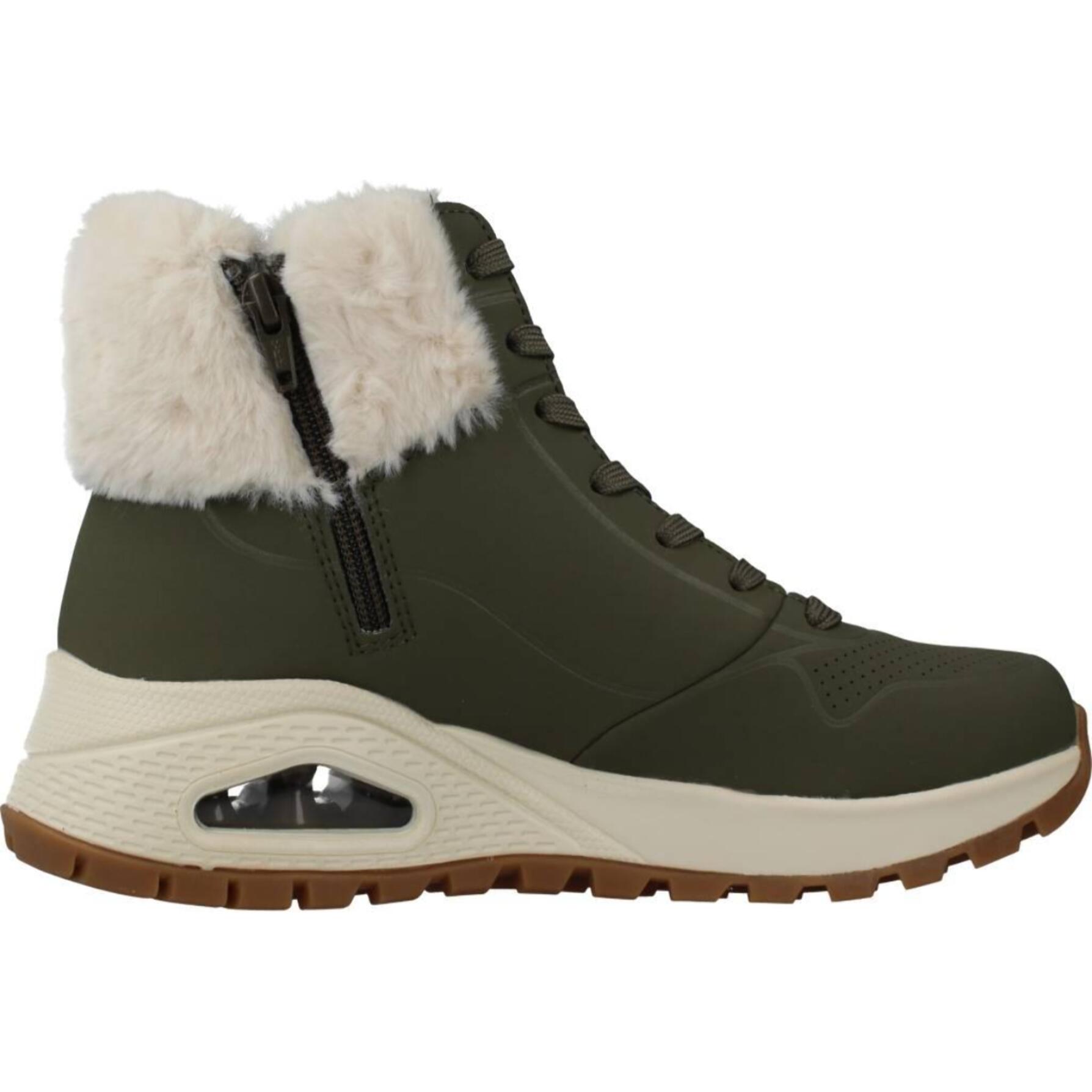 Botines Mujer Uno Rugged Fall Air Verde