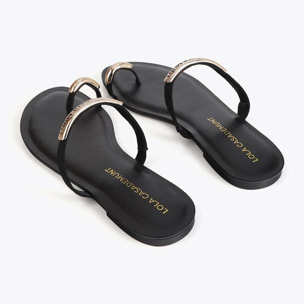 Scarpa bassa in tessuto grosgrain con inserto logo