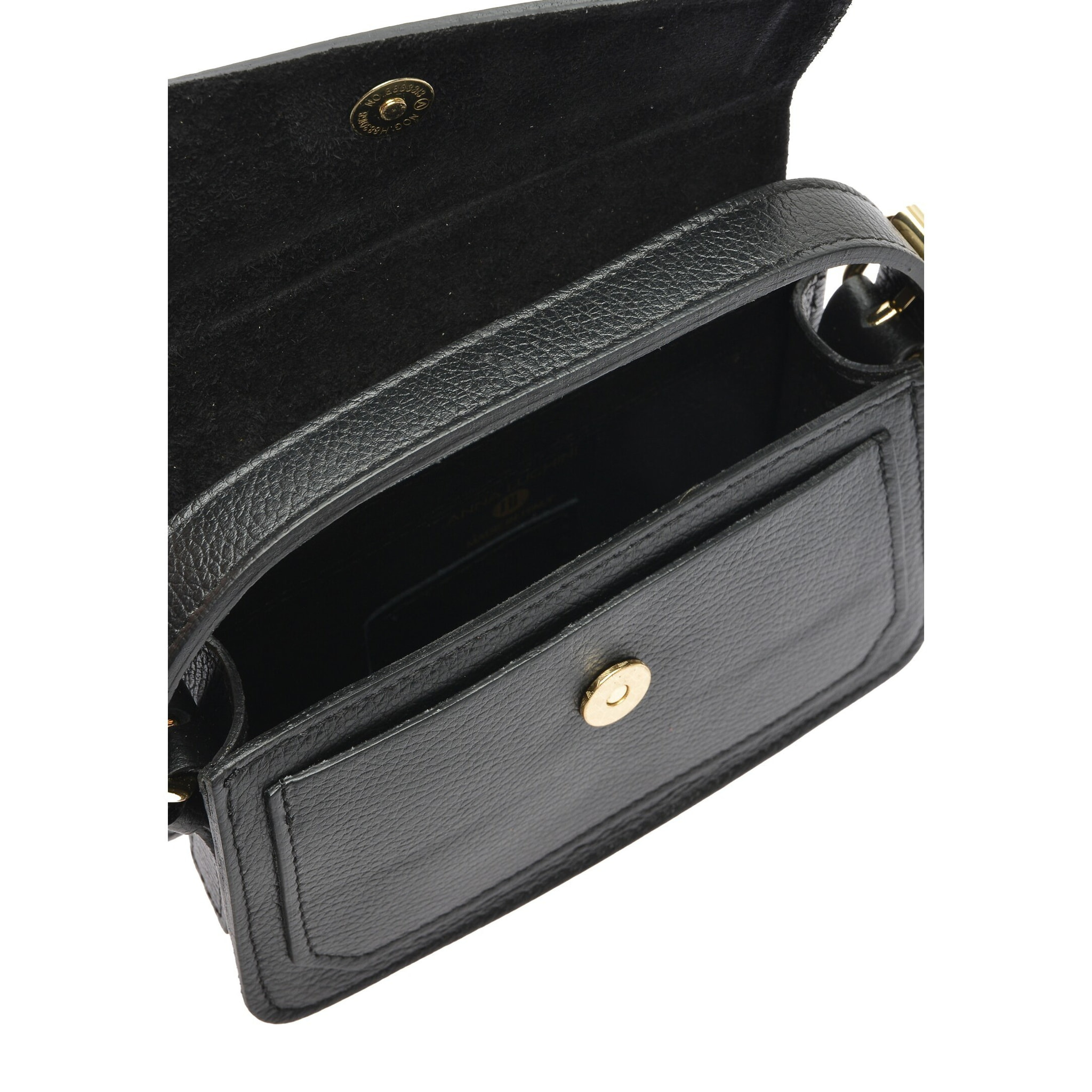 Borsa a spalla Anna Luchini Nero