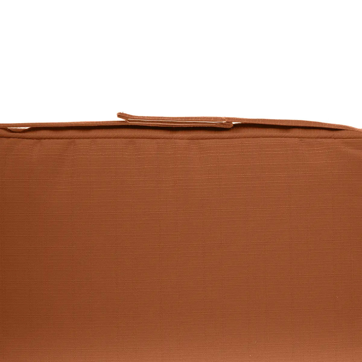 Galette de chaise carrée Terracotta