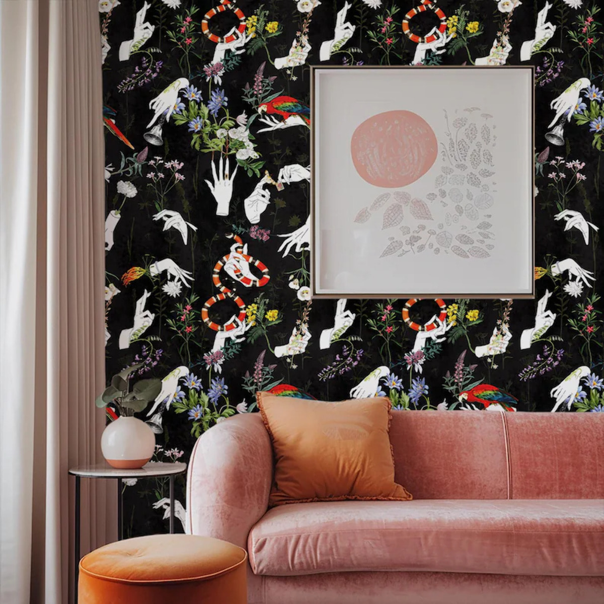 Carta da Parati Gotica Romantica