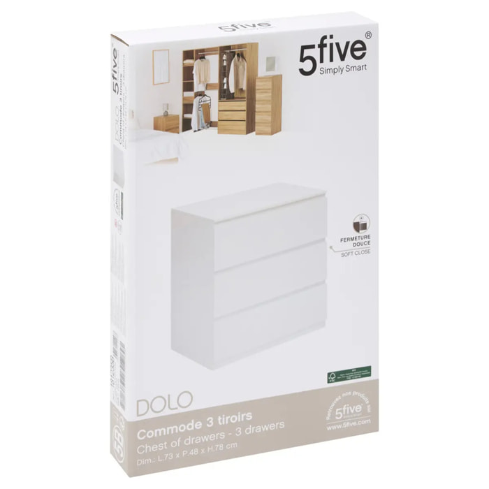 Commode Dolo 3 tiroirs