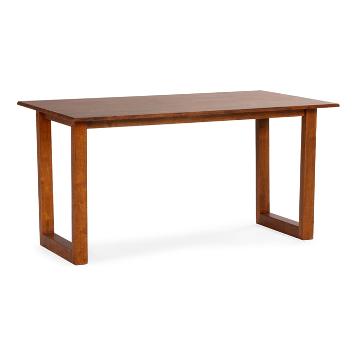 Mesa de comedor Chipre color Nogal 140 cm