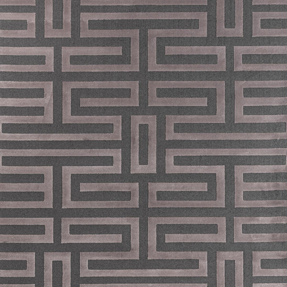 Tapis salon et chambre tissé motif géométrique NINO