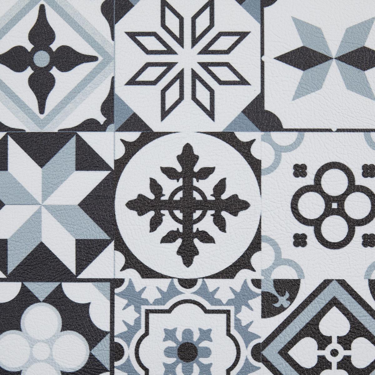 Tapis de cuisine en PVC motif floral LOKO