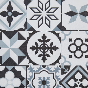 Tapis de cuisine en PVC motif floral LOKO