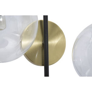 LAMPADA DA MURO IRON BLACK CM 36x24x45