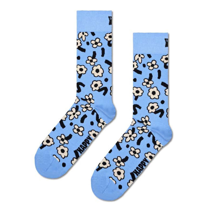 Calcetines dancing flowers azul