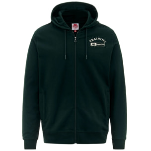 Kappa - Sudaderas Hombre Verde - AUTHENTIC PILLA