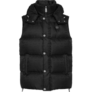 PHILIPP PLEIN Down Jacket Vest MONOGRAM