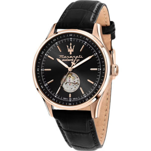 Reloj Maserati R8821124001 Hombre Analogico Automatico con Correa de Cuero