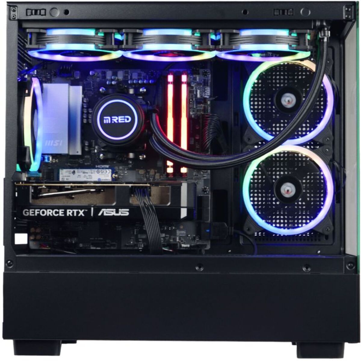 PC Gamer MRED RTX 5070 R5 7500F 32Go 1To Sans OS