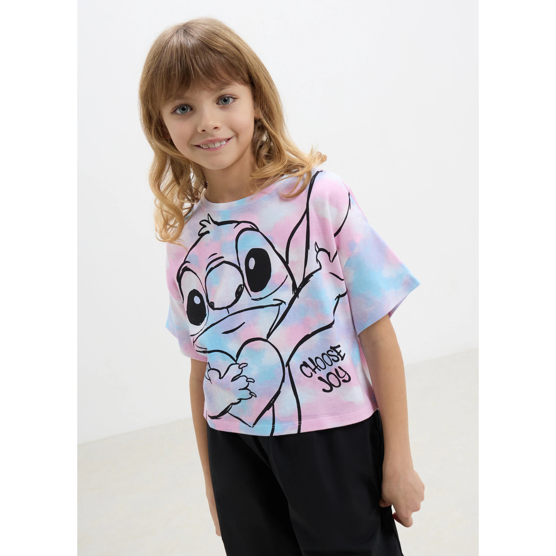 T-shirt stampa Stitch