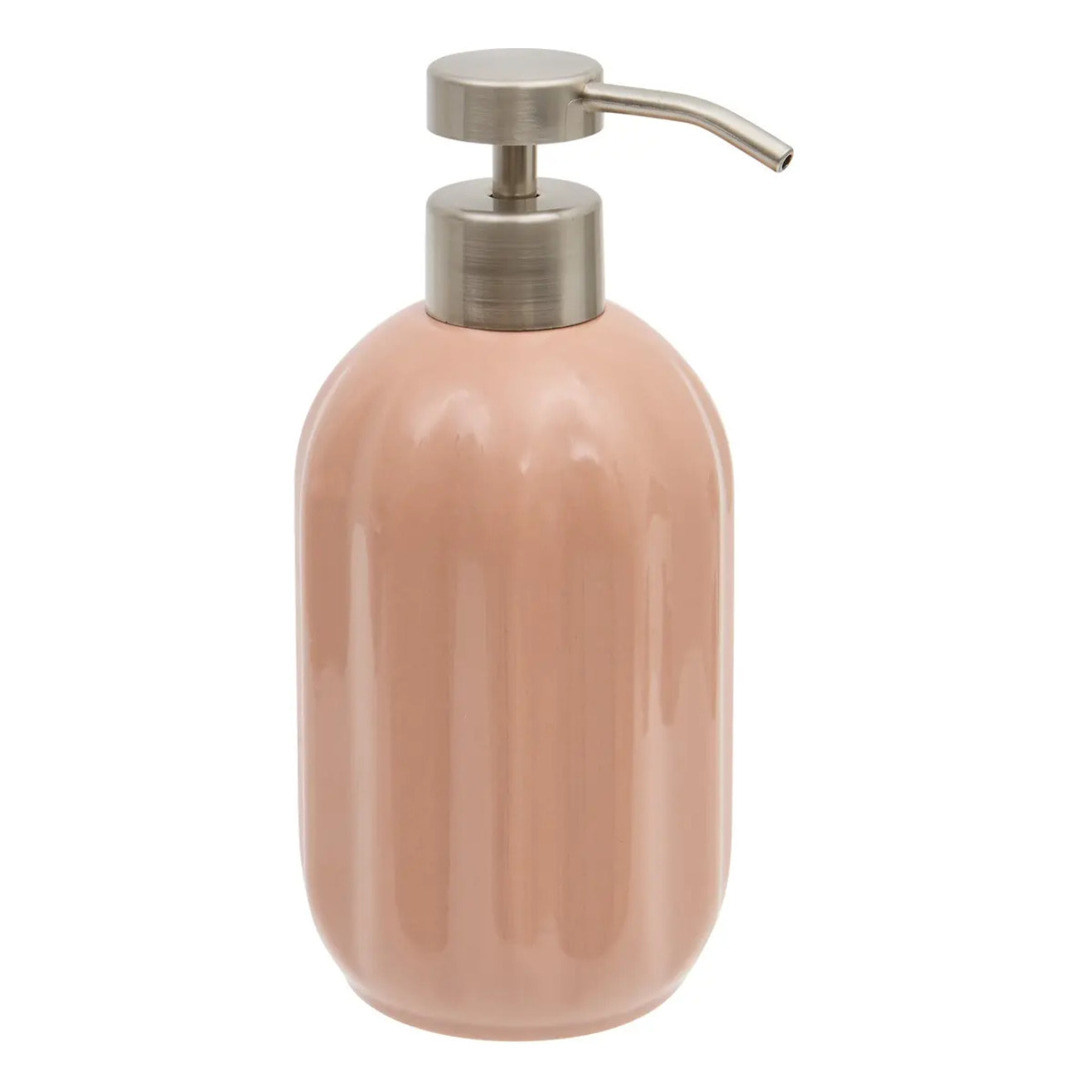 Distributeur de savon Colorama en céramique 450ml rose
