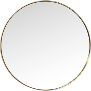 Miroir Curve laiton Kare Design