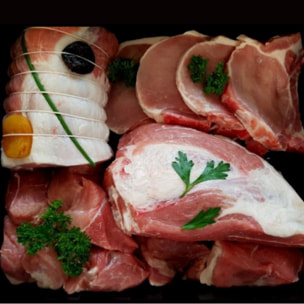 Colis Porc - 3,3kg - France - Les Eleveurs de la Charentonne