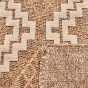 Tapis extérieur tissé kilim rectangle BUTA