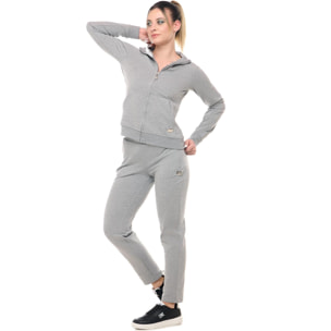 Tuta da donna con colletto e zip non Felpeta Leone Be Glam