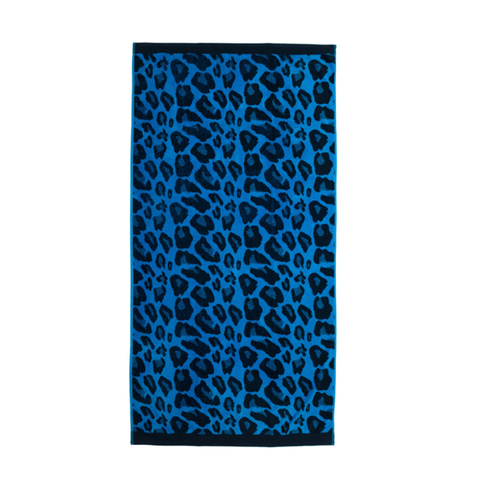 Telo Mare Spugna Jacquard Spiaggia Disegno Elettra