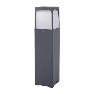 FORLIGHT Veta baliza exterior negra para bombilla E27