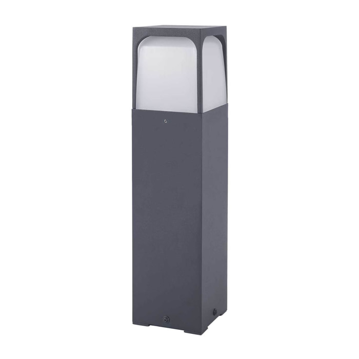 FORLIGHT Veta baliza exterior negra para bombilla E27