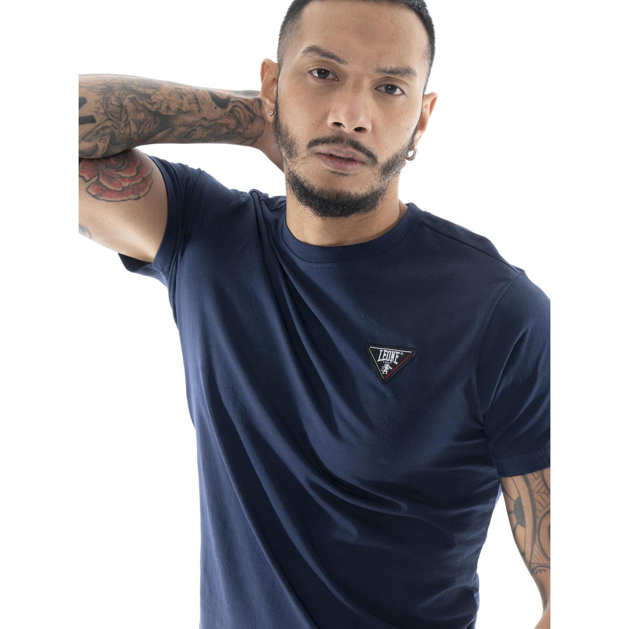 T-shirt a maniche corte da uomo Leone Patch