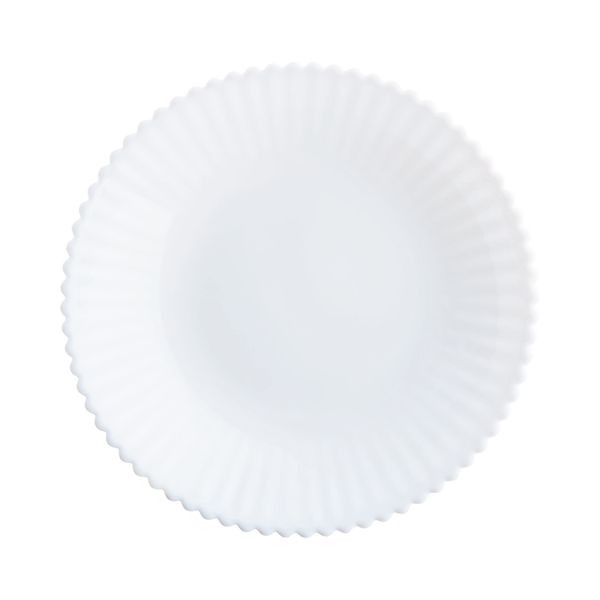 Assiette creuse blanche 20 cm Bloom - Luminarc